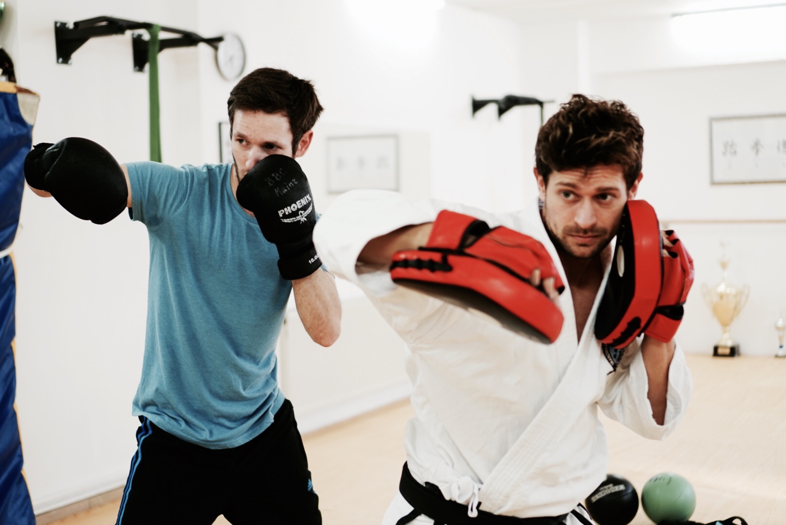 Freikampf im traditionellen Taekwon-Do